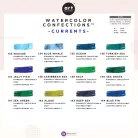Art Philosophy akvarell festék készlet - Currents - Watercolor Confections (12 szín)