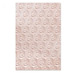   3D Dombornyomó mappa , Sizzix 3-D Textured Impressions Embossing Folder / Geometric Lattice -  (1 db)