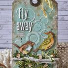 SIZZIX vágósablon, Sizzix Thinlits Die / Feathered Friends - Tim Holtz (1 csomag)