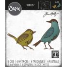 SIZZIX vágósablon, Sizzix Thinlits Die / Feathered Friends - Tim Holtz (1 csomag)