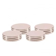 Szupererős mágnes Ø12x1mm - Magnet Superstrong (12 db)