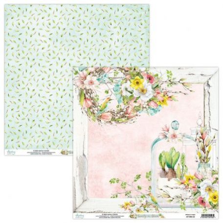 Scrapbook papír 12x12, Mintay Beauty in Bloom Collection - 3 (1 ív)