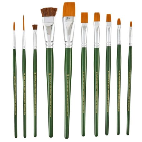 Folkart One Stroke Brushes Value Pack Brush Set Ecset készlet (10 db)