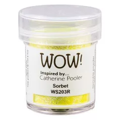   Domborítópor WS203R, Wow! Embossing Powder / Sorbet - Embossing Glitters (1 db)