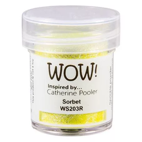 Domborítópor WS203R, Wow! Embossing Powder / Sorbet - Embossing Glitters (1 db)