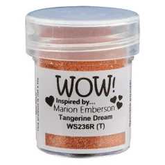   Domborítópor WS236R, Wow! Embossing Powder / Tangerine Dream - Embossing Glitters (1 db)