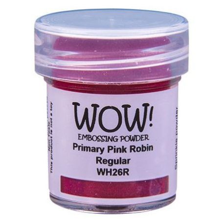 Domborítópor WH26R, Wow! Embossing Powder / Pink Robin - Primary (1 db)