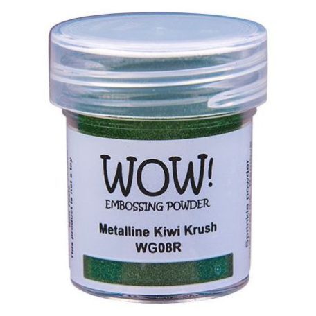 Domborítópor WG08R, Wow! Embossing Powder / Kiwi Krush - Metallines (1 db)