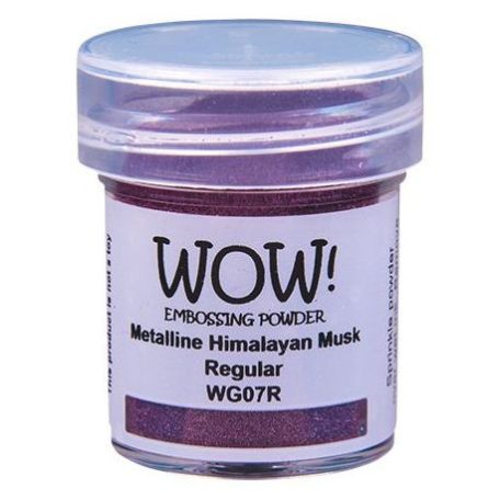 Domborítópor WG07R, Wow! Embossing Powder / Himalayan Musk - Metallines (1 db)