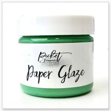 Paper Glaze , Picket Fence Studios Paper Glaze / Leaf Green -  (1 csomag)
