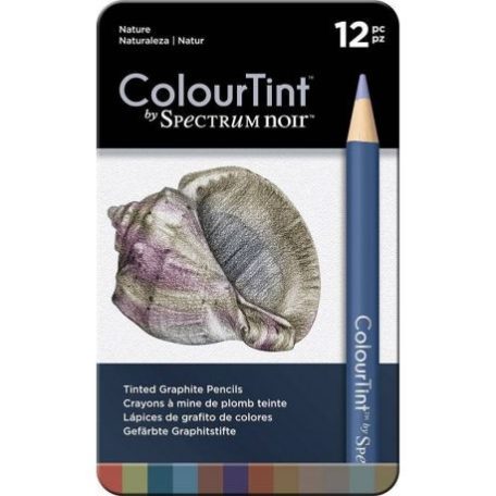 Grafit alapú színes ceruza , Spectrum Noir ColourTint Graphite Pencils / Nature -  (12 db)