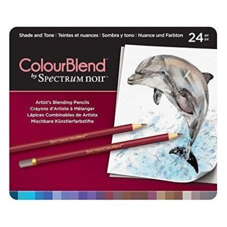 Színesceruza készlet , Spectrum Noir Colourblend Pencils / Shade and Tone -  (24 db)