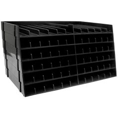   Üres tároló , 72 filc tárolására / Spectrum Noir Universal Pen Trays - Black (1 csomag)