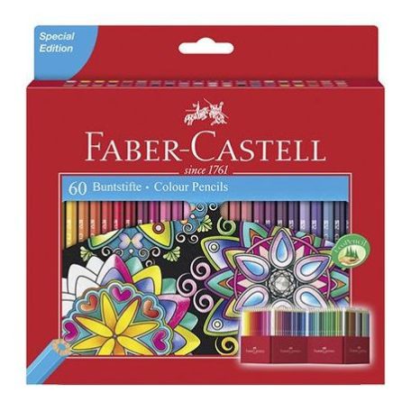 Színesceruza készlet , Faber Castell Colour pencils / 60 db - Special Edition (1 csomag)