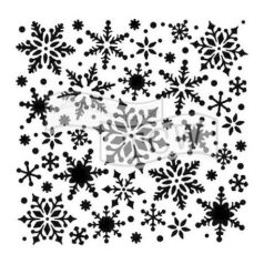 Stencil 6", TCW Stencil / Snowflakes -  (1 db)