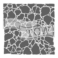 Stencil 6", TCW Stencil / Organic Matter -  (1 db)