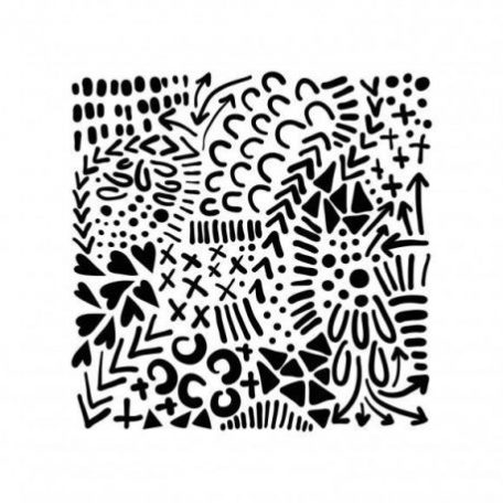 Stencil 6", TCW Stencil / Texture love -  (1 db)
