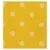 Barkácsfilc 30x40cm x 1mm, Felt motifs / Pöttyös - Yellow/White (1 db)