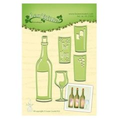   Vágósablon , Lea’bilitie Dies / Wine bottle & glass -  (1 csomag)