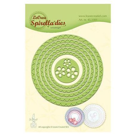 Vágósablon , Lea’bilitie Dies / Spirella circles -  (1 csomag)
