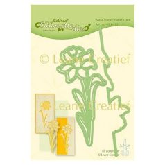   Vágósablon , Lea’bilitie Dies / Silhouette die Daffodil -  (1 csomag)