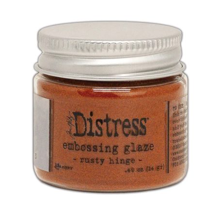 Ranger Distress embossing glaze - Rusty hinge - Fényes átlátszó domborítópor - Tim Holtz (1 db)