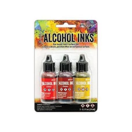 Alcohol Ink készlet , Tim Holtz® Alcohol Ink / Orange/Yellow Spectrum -  (1 csomag)