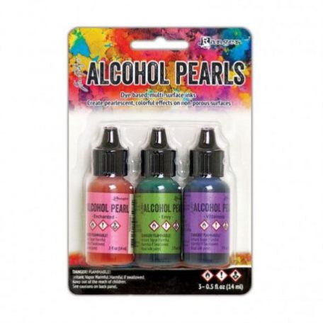 Alcohol Pearls készlet , Tim Holtz® Alcohol Ink Pearls / 3 -  (1 csomag)