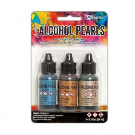 Alcohol Pearls készlet , Tim Holtz® Alcohol Ink Pearls / 4 -  (1 csomag)
