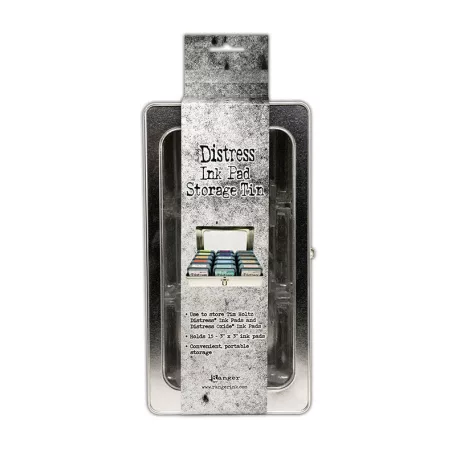 Ranger Distress Tintapárna Tároló - Distress Ink Pad Storage Tin - Tim Holtz (1 db)