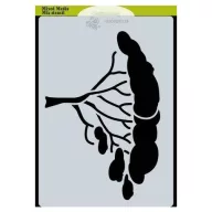   Stencil A6, CE Mask Stencil / Savanna tree - Carla Creatie (1 db)