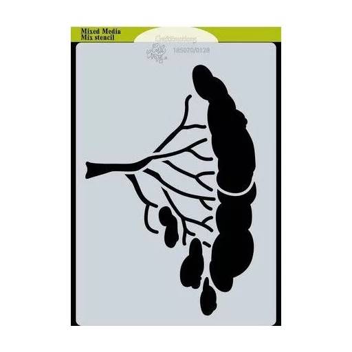Stencil A6, CE Mask Stencil / Savanna tree - Carla Creatie (1 db)