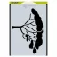 Stencil A6, CE Mask Stencil / Savanna tree - Carla Creatie (1 db)