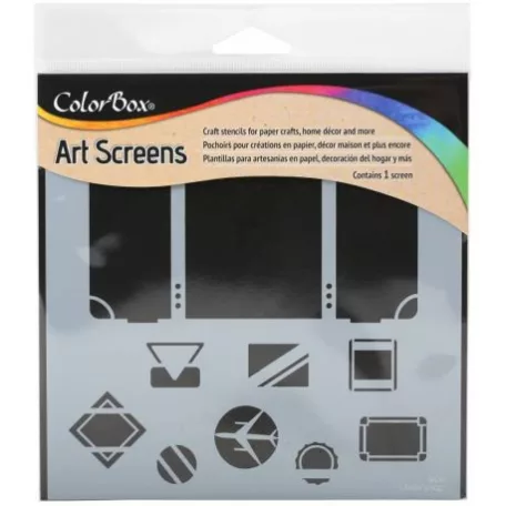 Stencil Travel ColorBox Art Screens (1 db)