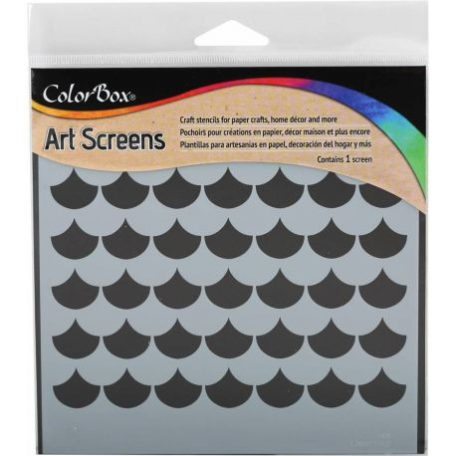 Stencil , Scallop / ColorBox Art Screens (1 db)