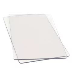   SIZZIX Vágólap 655093, Big Shot Accessoires / Cutting pads - Standard - Clear (1 pár)