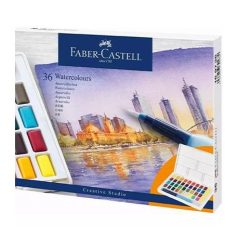   Akvarellfesték készlet , Faber Castell Watercolour / 36 db (1 csomag)