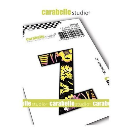 Gumibélyegző , Carabelle Studio Cling Stamp / Z - Small alphabet (1 db)