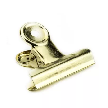 Csipesz 51mm, Gold / Journal Clip - Arany (4 db)