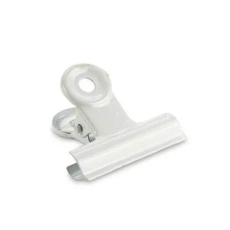 Csipesz 38mm, White / Journal Clip - Fehér (7 db)