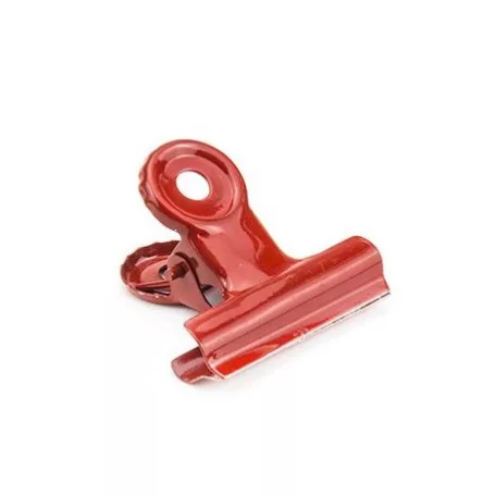 Csipesz 38mm, Red / Journal Clip - Piros (7 db)