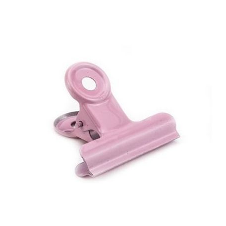 Csipesz 38mm, Pink / Journal Clip - Rózsaszín (7 db)