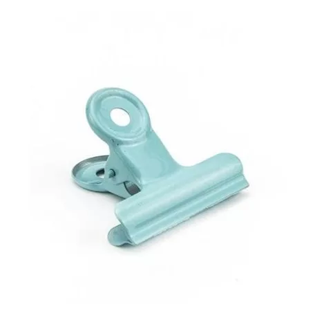 Csipesz 38mm, Turquoise / Journal Clip - Türkiz (7 db)