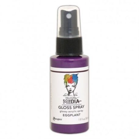 Gloss spray 56 ml, Dina Wakley Media / Eggplant -  (1 db)