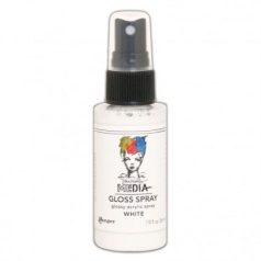 Gloss spray 56 ml, Dina Wakley Media / White -  (1 db)