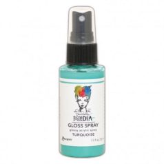 Gloss spray 56 ml, Dina Wakley Media / Turquoise -  (1 db)