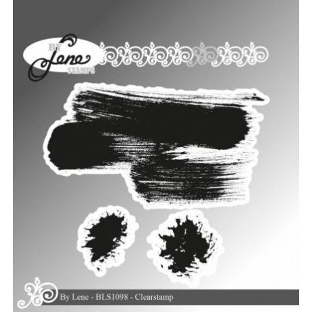 Szilikonbélyegző , BL Clear Stamp / Paint Blobs (1 db)