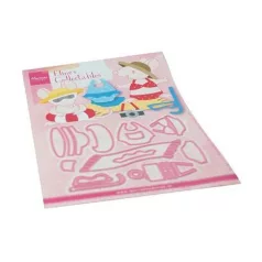   Vágósablon COL1483, Marianne Design Collectable / Eline's Beach Outfits -  (1 csomag)