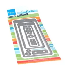   Vágósablon CR1510, Marianne Design Craftable / Long tags -  (1 csomag)