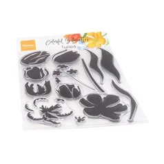   Szilikonbélyegző CS1054, Marianne Design Clear Stamp / Colorful Silhouettes Tulips -  (1 db)